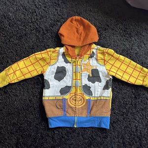Toy Story Woody zip up hoodie 4t